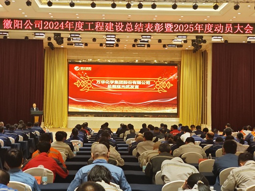 湖北徽陽召開2024年度工程建設總結(jié)表彰暨2025年度動員大會